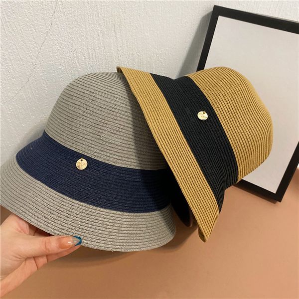 

summer women's salad herb basin british bucket cap uv protection foldable portable sun hat, Yellow