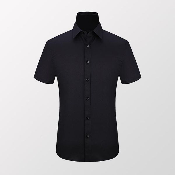 

men's casual shirts pure cotton oxford mens formal for short sleeve regular fit fashion stylish men shirt camisa masculina slim 5xl feo, White;black