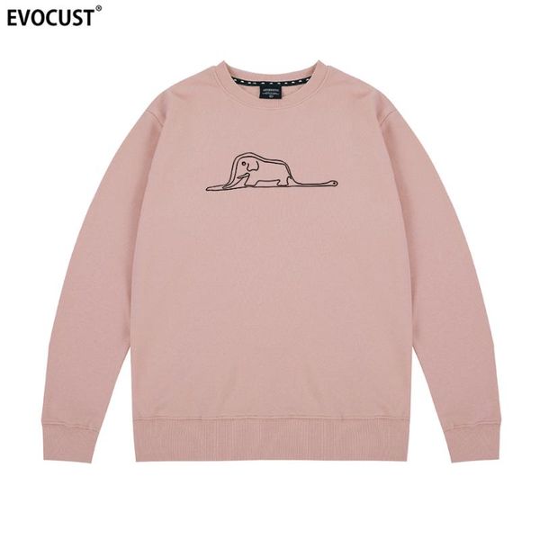 

men's hoodies & sweatshirts the little boa constrictors eating an elephant men women combed cotton, Black