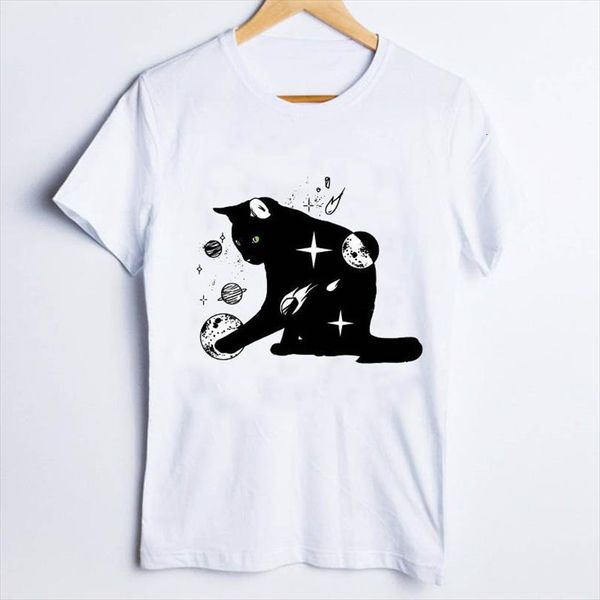 

tees and women space animal mens t shirts pet funny casual short sleeve fashion 90s ladies clothes lady clothing, White;black