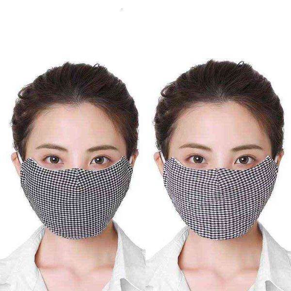 

autumn and winter mask women men thickened windproof warm double-layer cotton breathable hanging ears adjustable