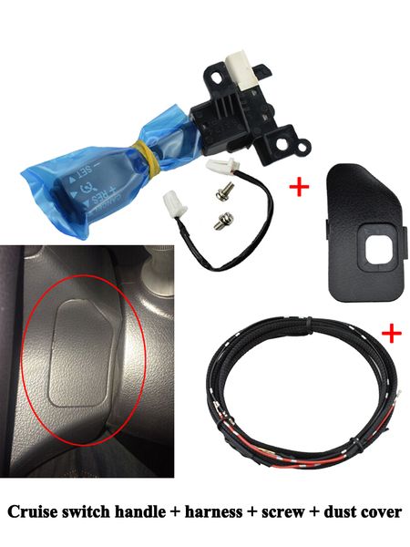 

2013-2018 cruise control switch kit for toyota avalon camry venza 45186-06250-c0 84632-34011