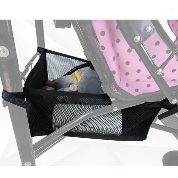 

stroller parts & accessories baby basket born hanging pram bottom organizer bag1