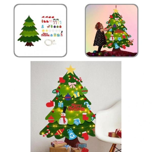 

christmas decorations universal child felt tree decoration festive creative