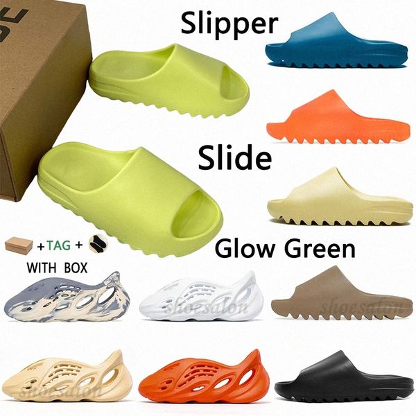 

kanye slides west bone resin desert sand slippers black white red slide earth brown mxt moon grey foam slipper men women mens sandals soot c