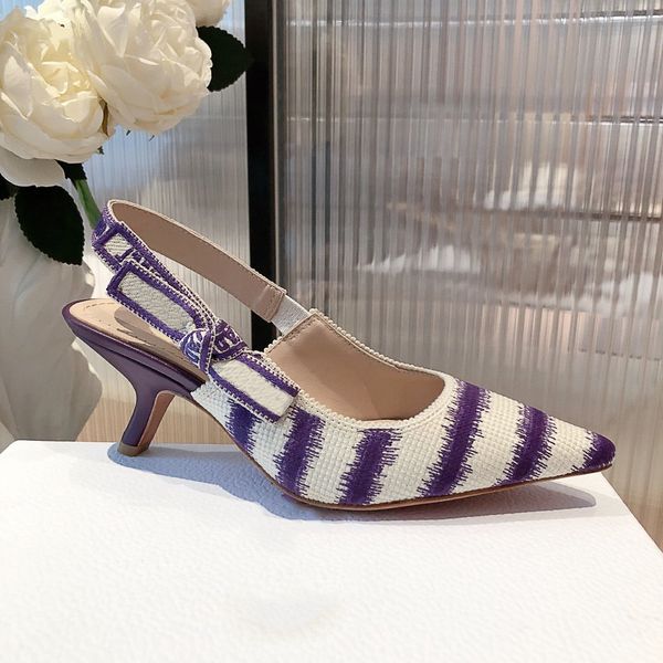 

2021ss sandals women slipper female slides waterfront real leather sandal womens high heels mens shoes 34-42 with orange box and dust bag #l, Black