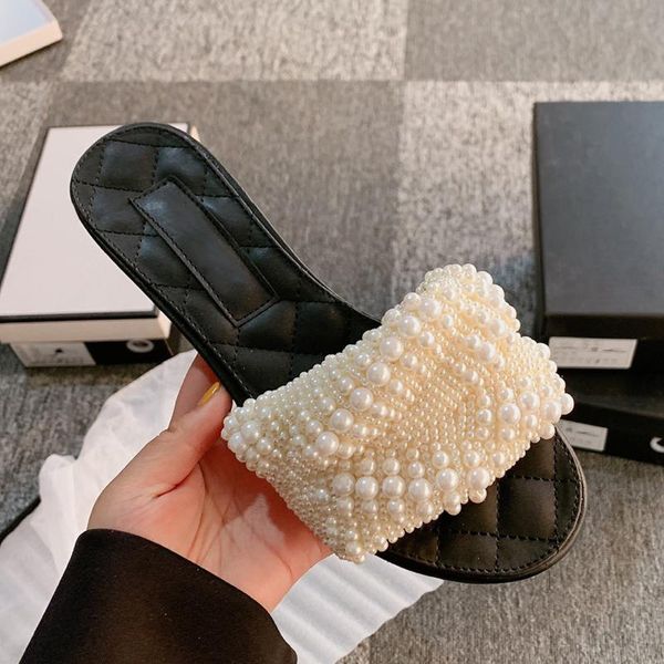 

slippers 100% high-quality brand fashion low heel open toe women's rhinestone high heels women sandals female, Black