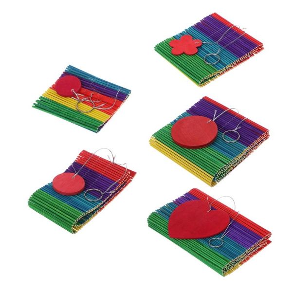 

decorative objects & figurines 3d colorful rotating bamboo wind chimes door curtain indoor outdoor decoration