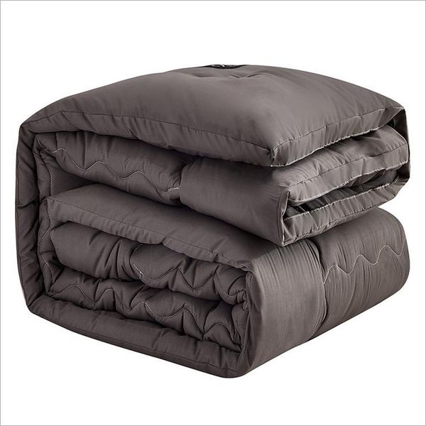

different size and weight autumn winter quilt keep warm in all seasons polyester stitching blanket comforters & sets