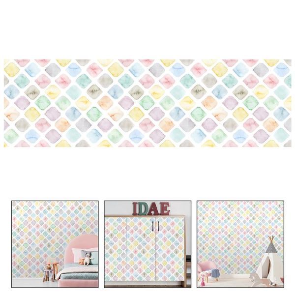 

wallpapers 1 set creative kids room self-adhesive wallpaper decorative background