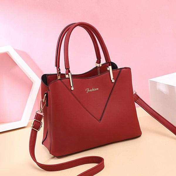 

2021 Women's Fashion Big Bag One Shoulder Middle Aged Lady's Handbag Mother's Style