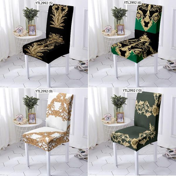 

chair covers euporean pattern cover stool recliner cushion dinning table home