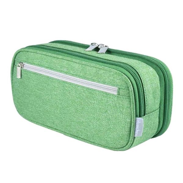 

pencil bags a5ka case multifunctional pen bag stationery makeup zipper for boys girls students office