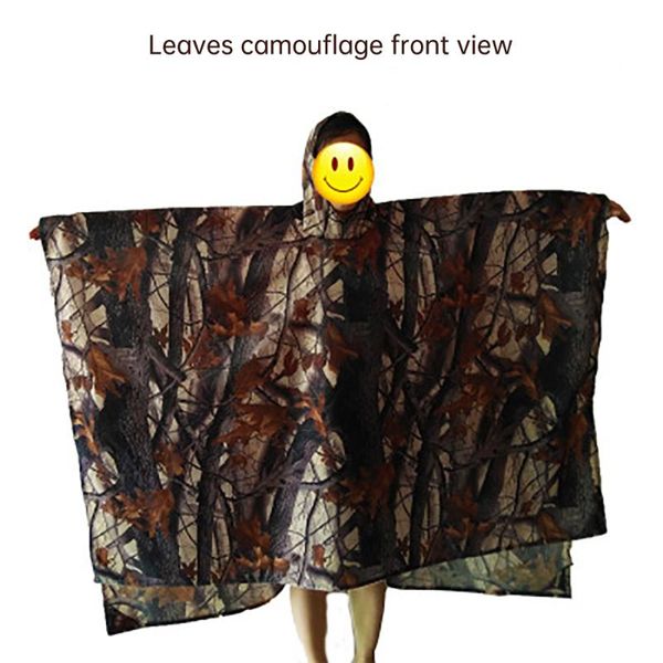 

220cm*145cm3 in 1 multifunctional raincoat backpack rain cover hiking cycling poncho waterproof tent outdoor camping shade camp furniture