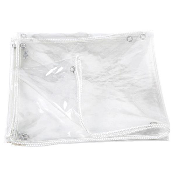 

thick 0.3mm transparent pvc rainproof cloth balcony bonsai succulent plants keep warm tarpaulin pet dog house cover shade