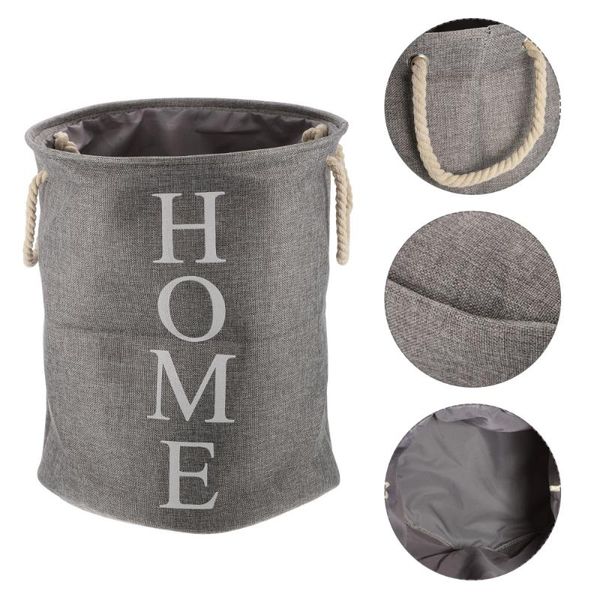 

laundry bags 1pc bucket folding multipurpose clothes basket sundries