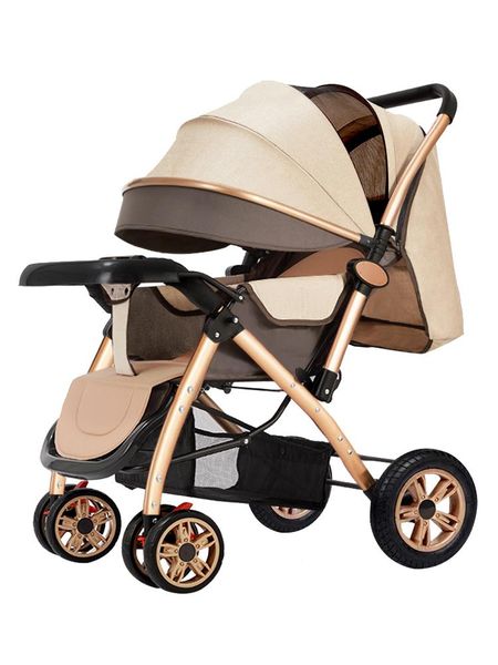 

strollers# light baby stroller 175 degree lying reversable push handle folding portable travel car airplane carriage pram buggy 0~36m
