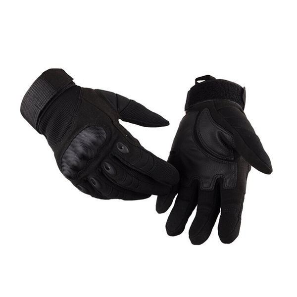 Todas as luvas pretas para luvas de motociclistas M L XL XXL 211124