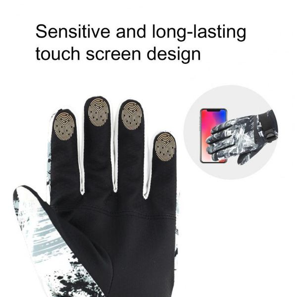 

ski gloves multifunction tear resistance windproof warm touchscreen for
