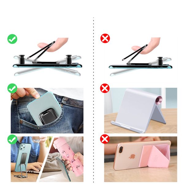 

mobile phone holders cellphone bracket holder stable fixed mounts adhesive shelf for iphone samsung huawei android smartphones dhl