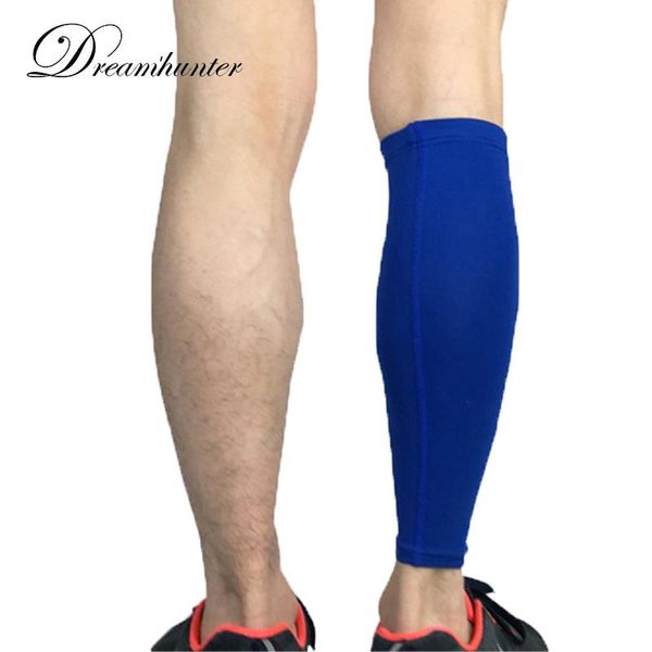

breathable lycra leg sleeve professional sports gradient compression soft protection calf high elastic pressure protector arm & warmers, Black