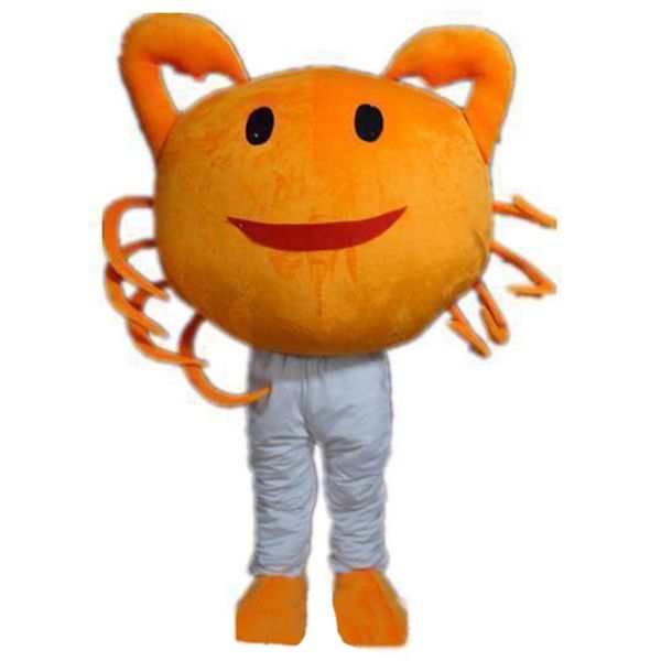 

halloween crab mascot costume cartoon anime theme character carnival adults size christmas birthday party outdoor outfit suit, Red;yellow
