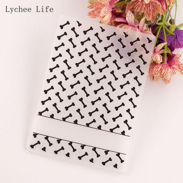 

craft tools lychee life christmas day plastic embossing folder stencils for card scrapbooking po making diy paper