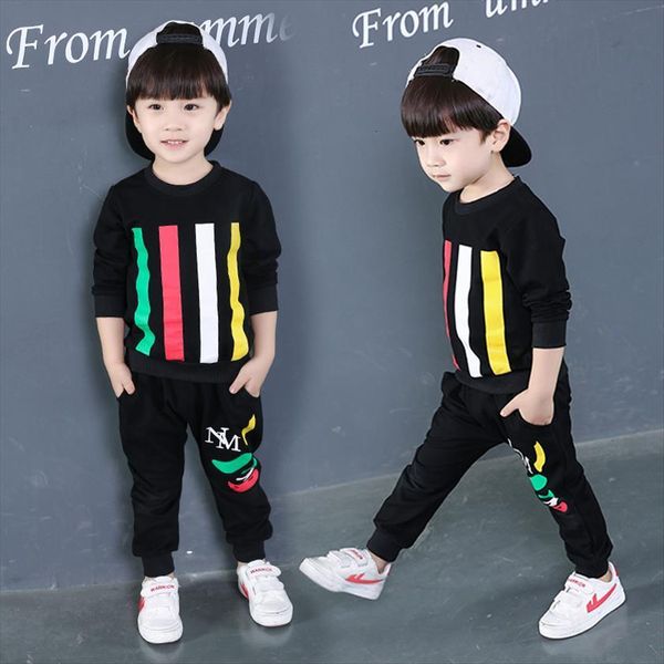 

clothing casual male baby autumn color bar two sets of pants 23 4 5 6, White