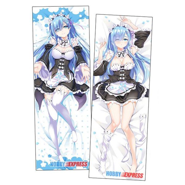 

pillow case hobby express anime dakimakura japanese otaku waifu hugging body cover rem zmz00030
