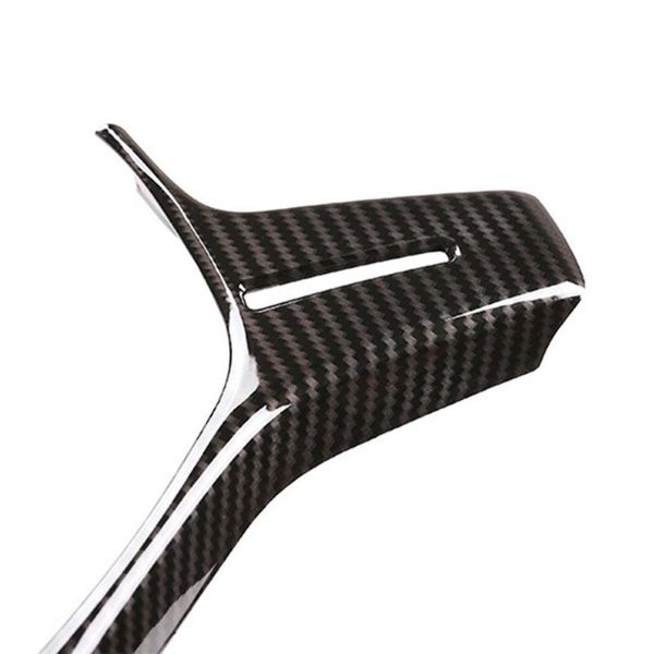 

steering wheel covers interior trim cover carbon fiber look diy decor abs plastic appearances