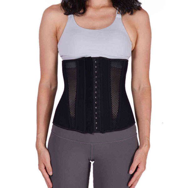

waist tummy shaper aw18 external 13 steel bone breathable and sports mh splicing elastic waistband
