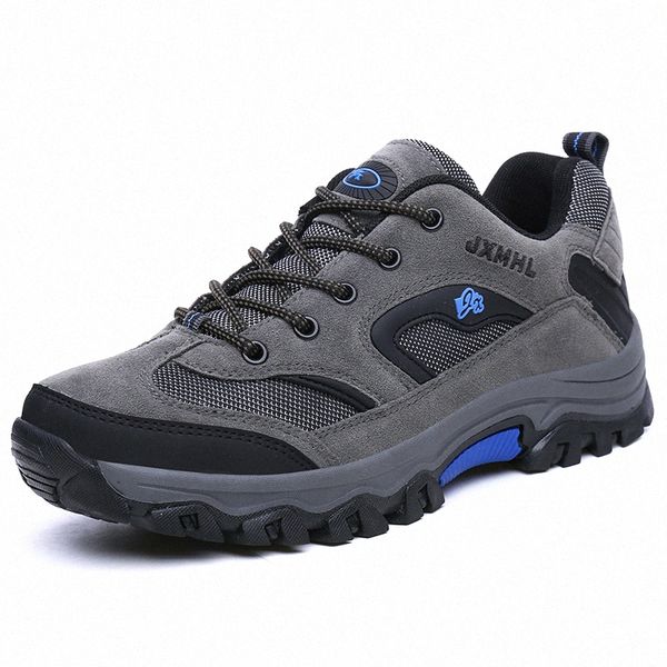 

new winter snow boots warm super men waterproof leather sneakers outdoor male hiking boots work shoes d0a2#, Black
