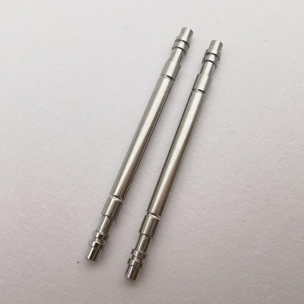 

watch bands 2pcs spring bars for gmt 126710, 126711, 126715, 126719, 1.5x20mm 316l stainless steel, Black;brown