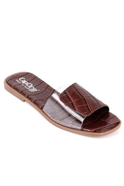 

slippers capone shada transparent belt women 's, Black