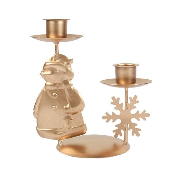 

candle holders double-headed metal candelabra christmas holder candlesticks stand decor