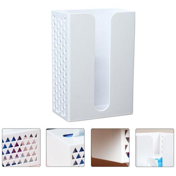 

tissue boxes & napkins 1pc creative wall-mounted box punch holder napkin