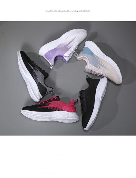 

women's shoes autumn 2021 new breathable soft-soled running shoes casual sports shoe women pd910