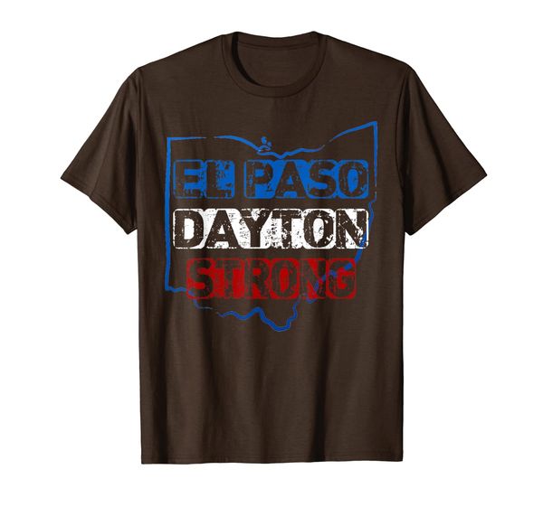 

el paso shirt dayton strong support t-shirt, White;black