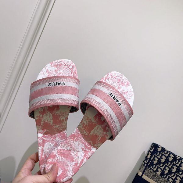 

wholesale d flat slippers women's 2021 summer ins net red the same leisure fashion trend luxurysss designersss shoes yw, Black