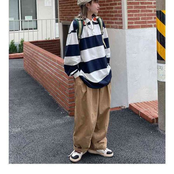 

women's hoodies & sweatshirts avocado green polo shirt long sleeve letter print sweater harajuku fashion blue clothes couple r, Black