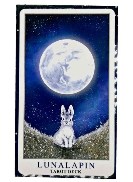 

lovely rabbit tarot lunalapin animal cards wholesale oraclecard-model_a948