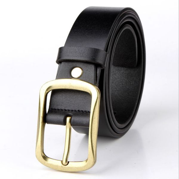 

men women belt womens genuine leather black, Black;brown