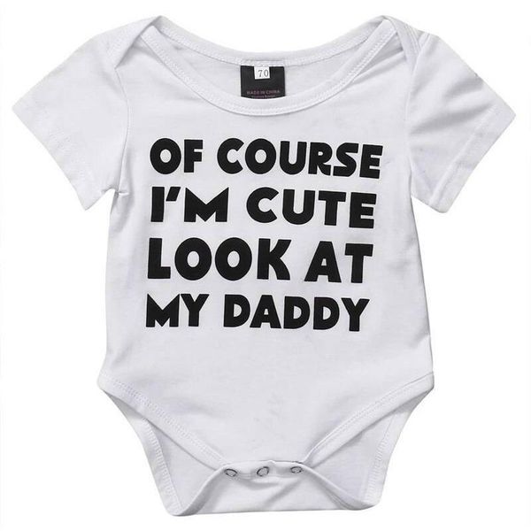 

rompers infant babies boy girl cute cotton bodysuit letters born baby boys girls bodysuits onesie one-pieces outfits kids clothing, Blue