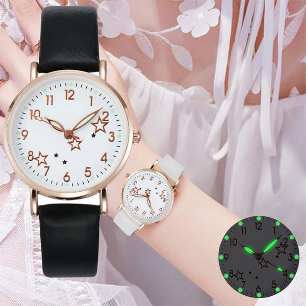 

wristwatches 2021 watch women simple classic fashion small dial women's watches leather strap quartz clock wrist gift, Slivery;brown