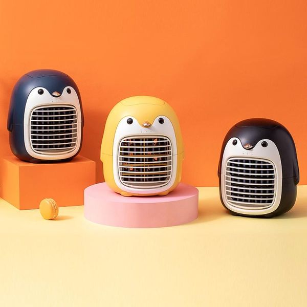 

electric fans cold spray fan hand-held anion usb charging air conditioner small