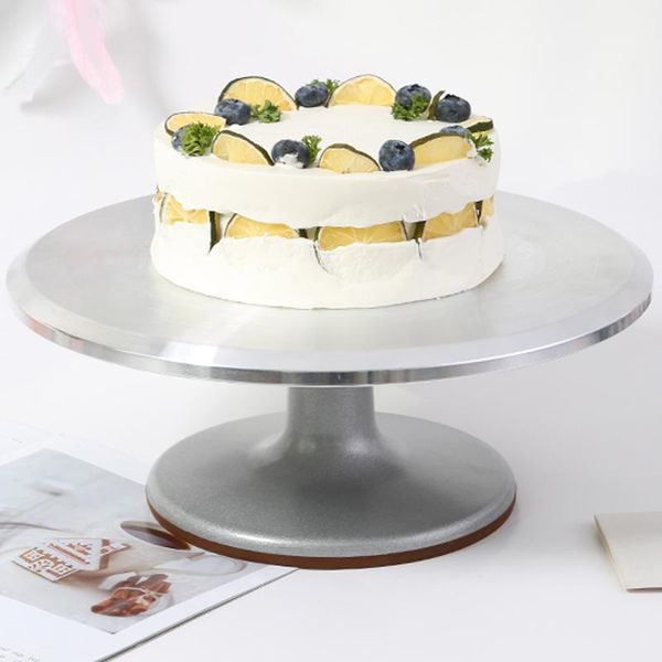 

stainless steel decorating mouth scraper set rotating cake turntable table stand baking & pastry tools