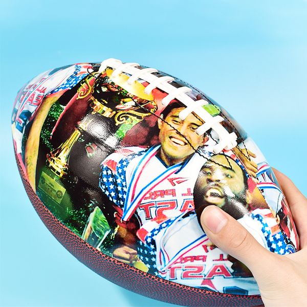 

no. 9 standard wear with american machine sewn football inflatable pvc