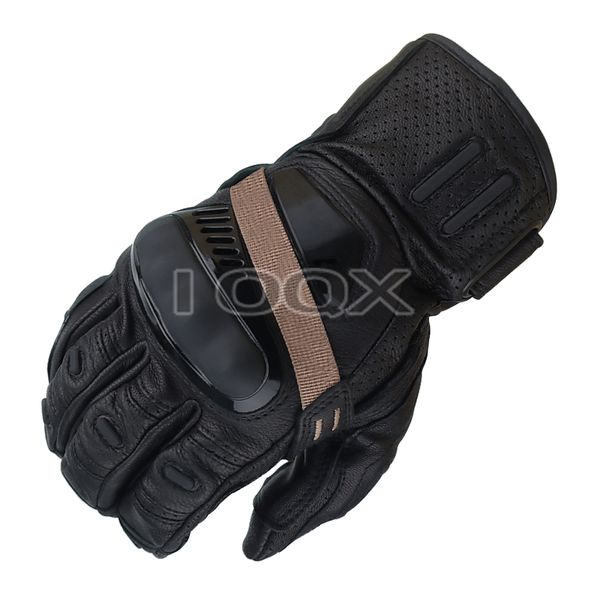 

new black genuine leather motorbike mx racing gloves motorcycle gloves