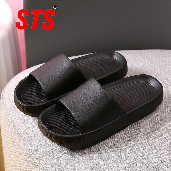 

women slippers summer shoe flat waterproof female ladies shoes soft light slides comfortable beach, Black