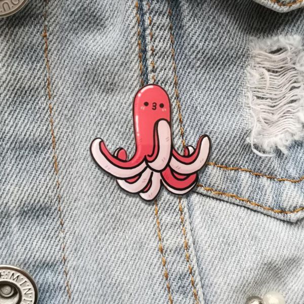 

pins, brooches cute ocs sausage for kids cartoon acrylic custom pin vintage badges jewelry wholesale backpacks accessories, Gray